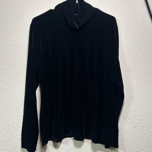 Hunt Club VTG Womens Black‎ Long Sleeve Turtleneck Warm 90s Y2K Preppy Large